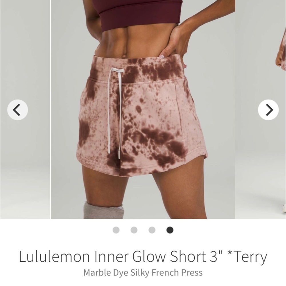 Lululemon Inner Glow Short NWT